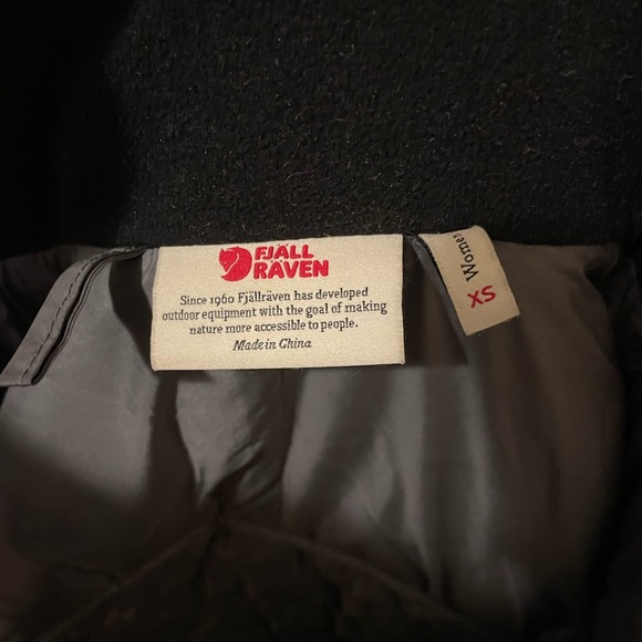 Fjallraven Snowflake Down Parka Black - Picture 4 of 11